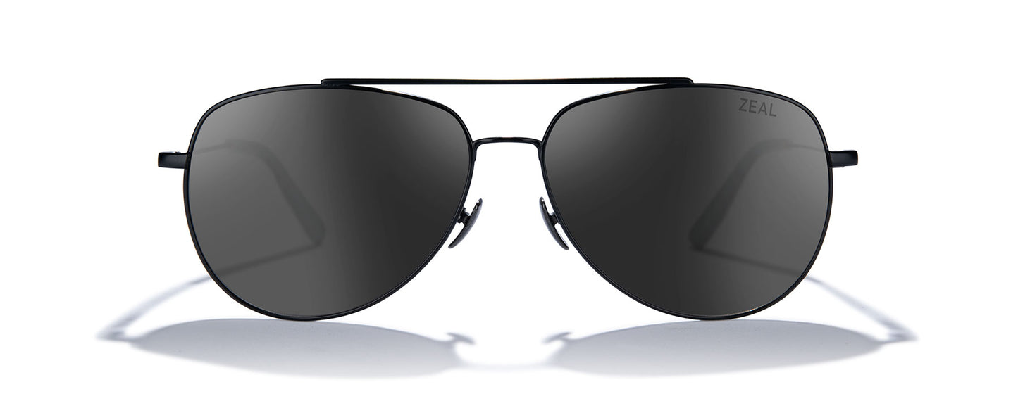 ZEAL dark grey hawker matte black