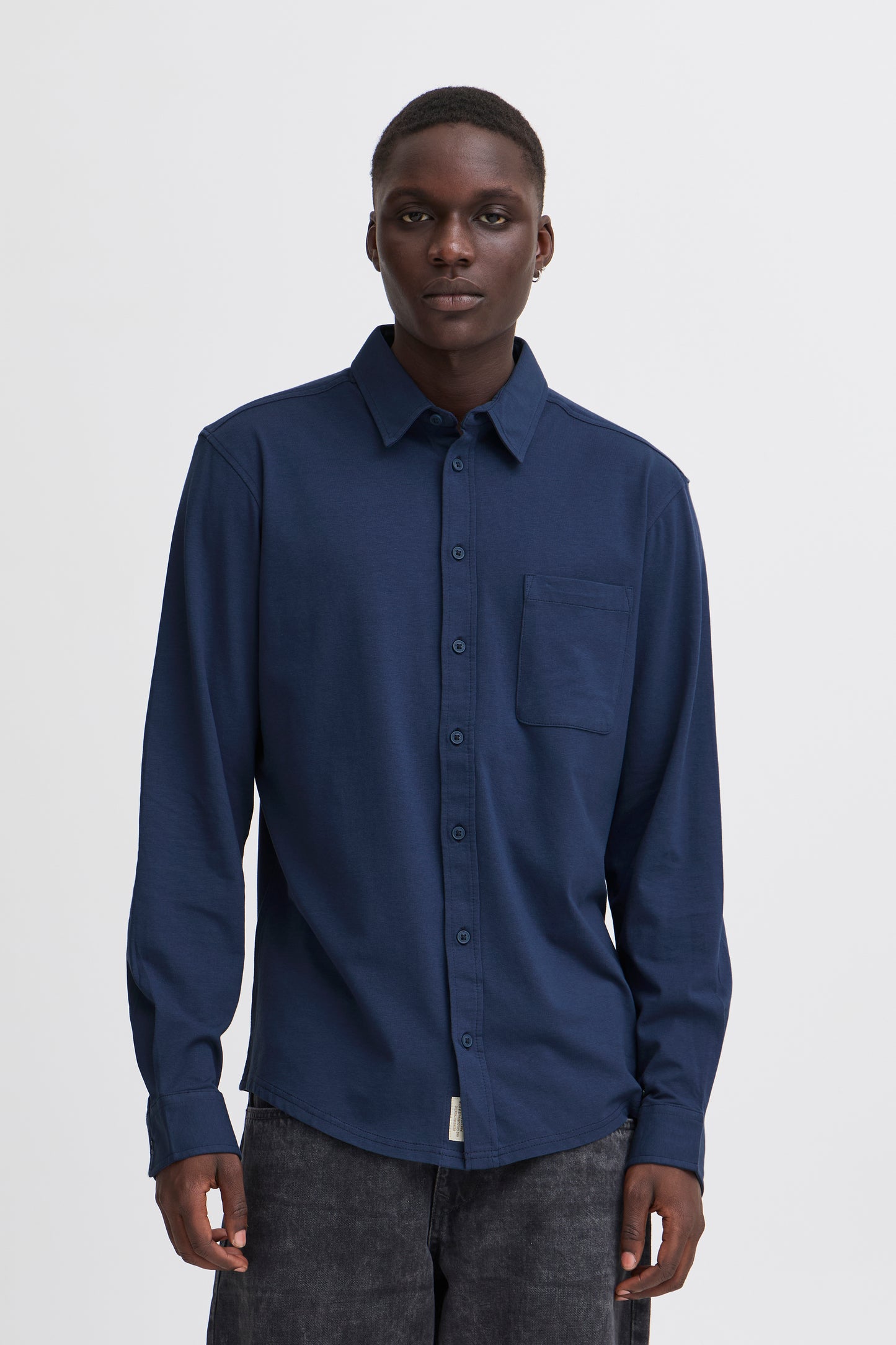 BLEND bhalo stretch long sleeve shirt