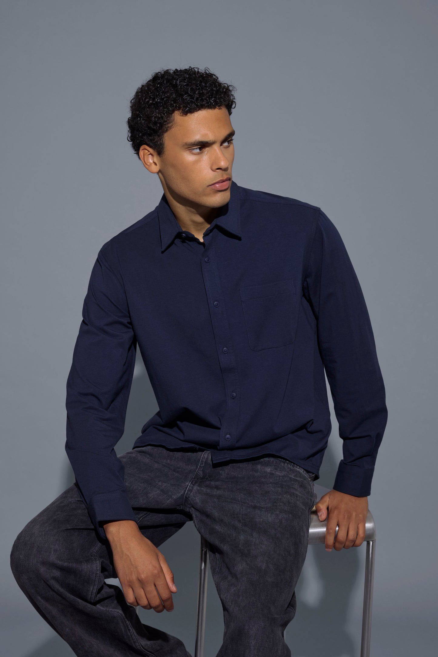 Blend bhalo long sleeve sport shirt