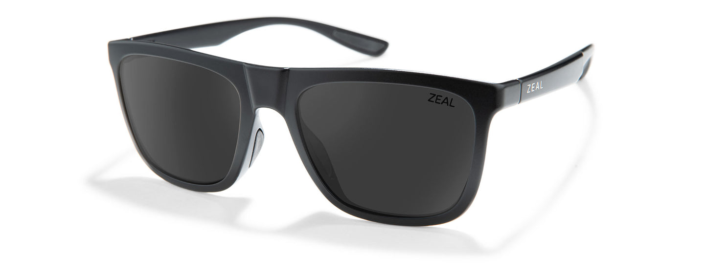 ZEAL grey Boone matte black