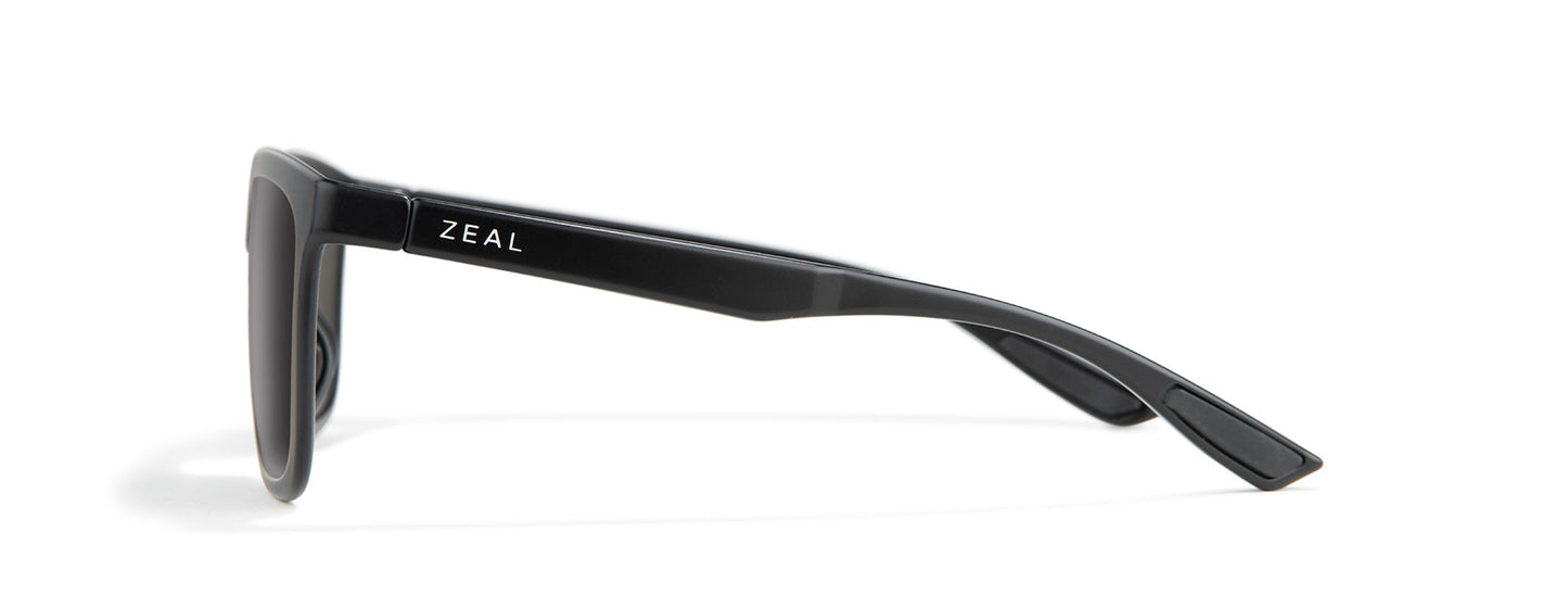 ZEAL grey Boone matte black