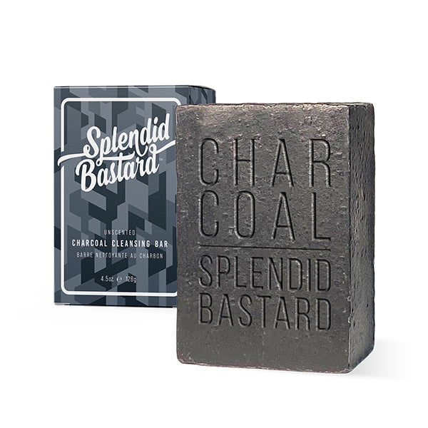 Splendid Bastard - charcoal cleansing bar