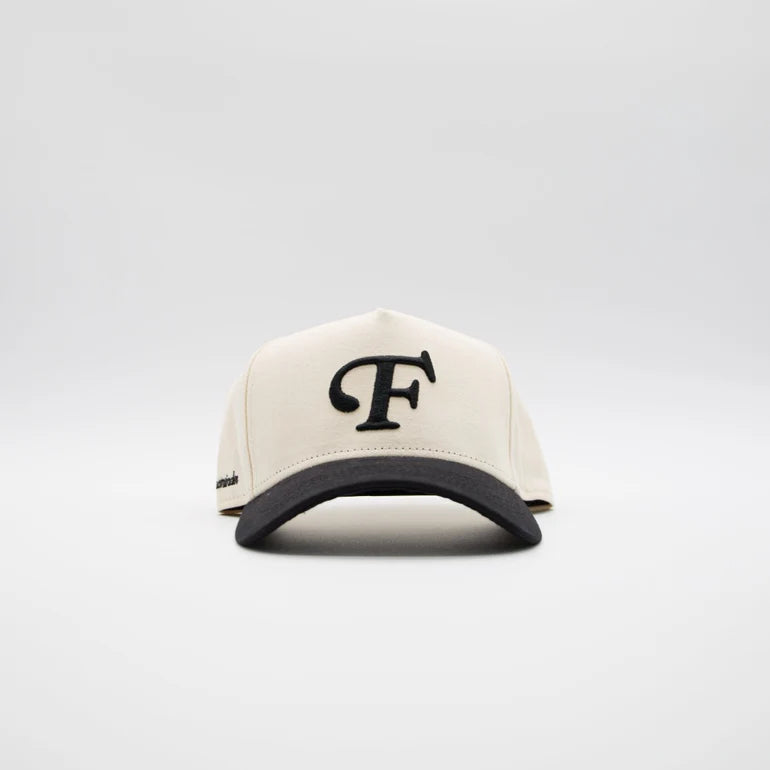 Friends of Felix - black/cream F cap