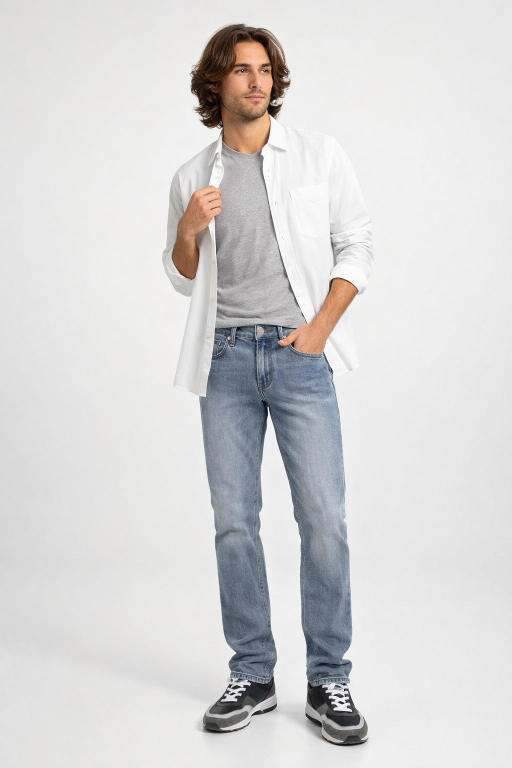 S26 Lois Brad slim 1136702987 bleach blue jeans