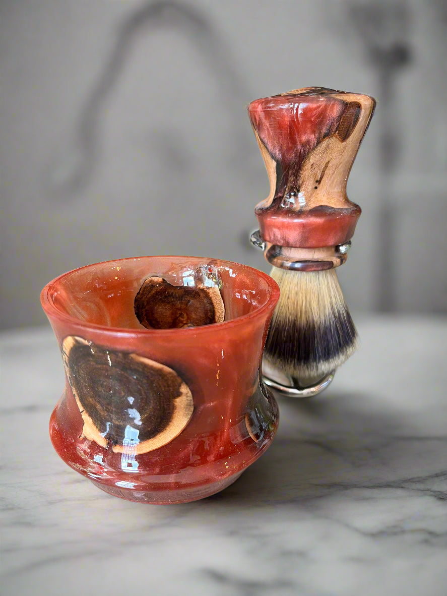 Shave Brush and Bowl 3pc shave set
