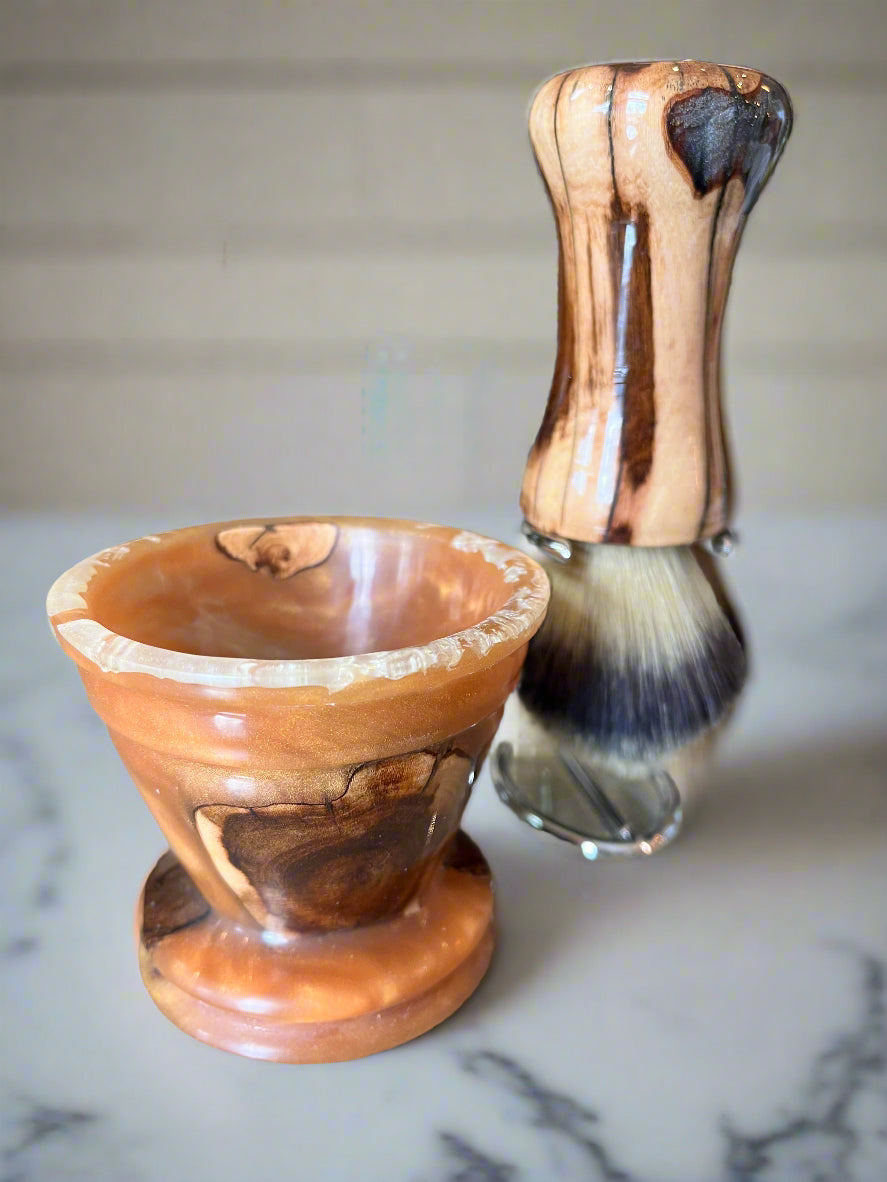 Shave Brush and Bowl 3pc shave set