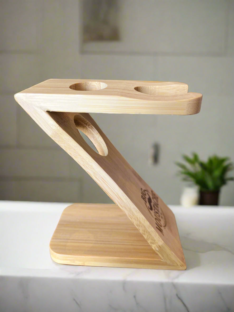 BAMBOO SHAVING STAND