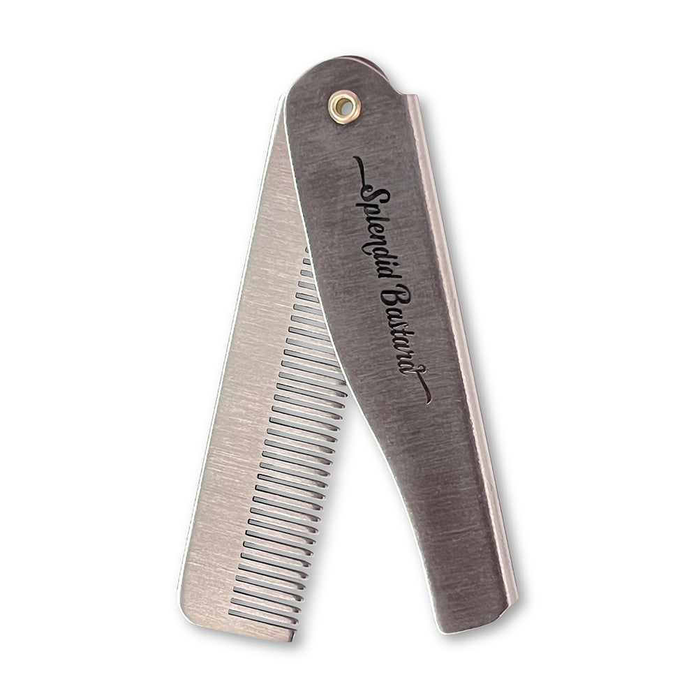 Splendid Bastard - Folding beard comb