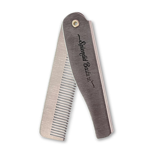 Splendid Bastard - Folding beard comb