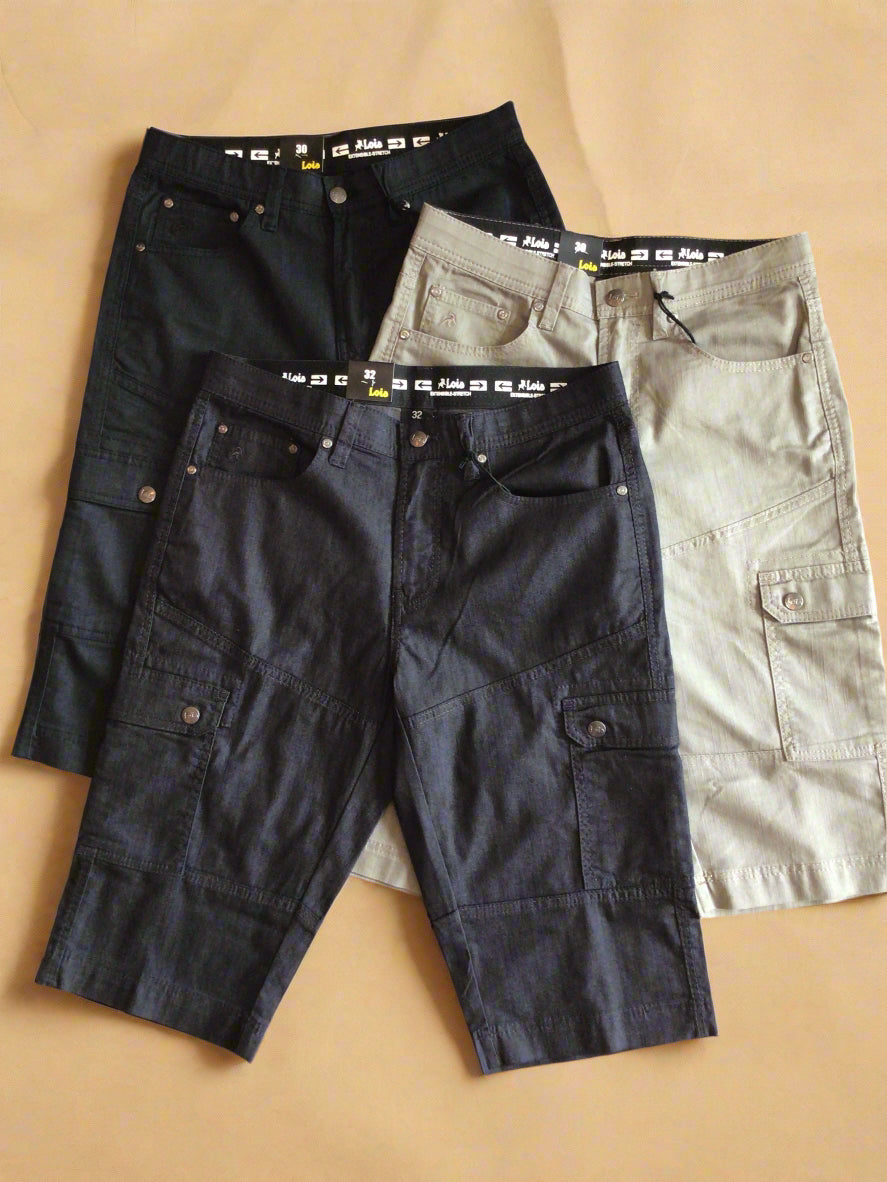 LOIS dennis cargo shorts
