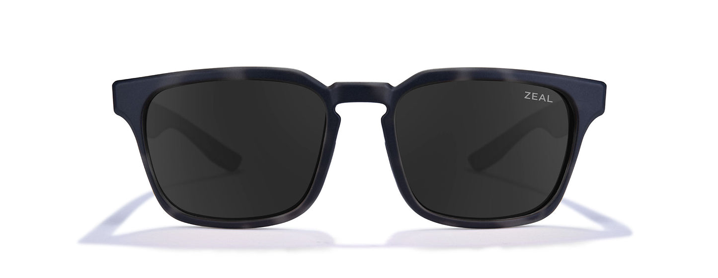 Zeal dark grey whittier matte grey havana