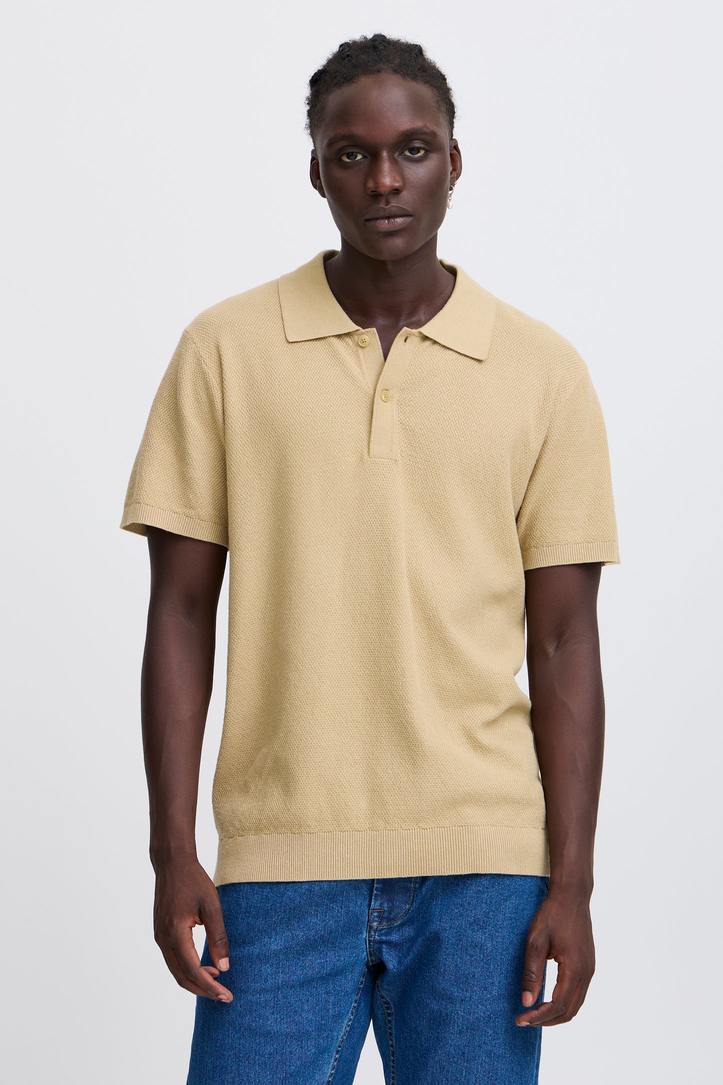 Blend bhalk Polo knit 2 button