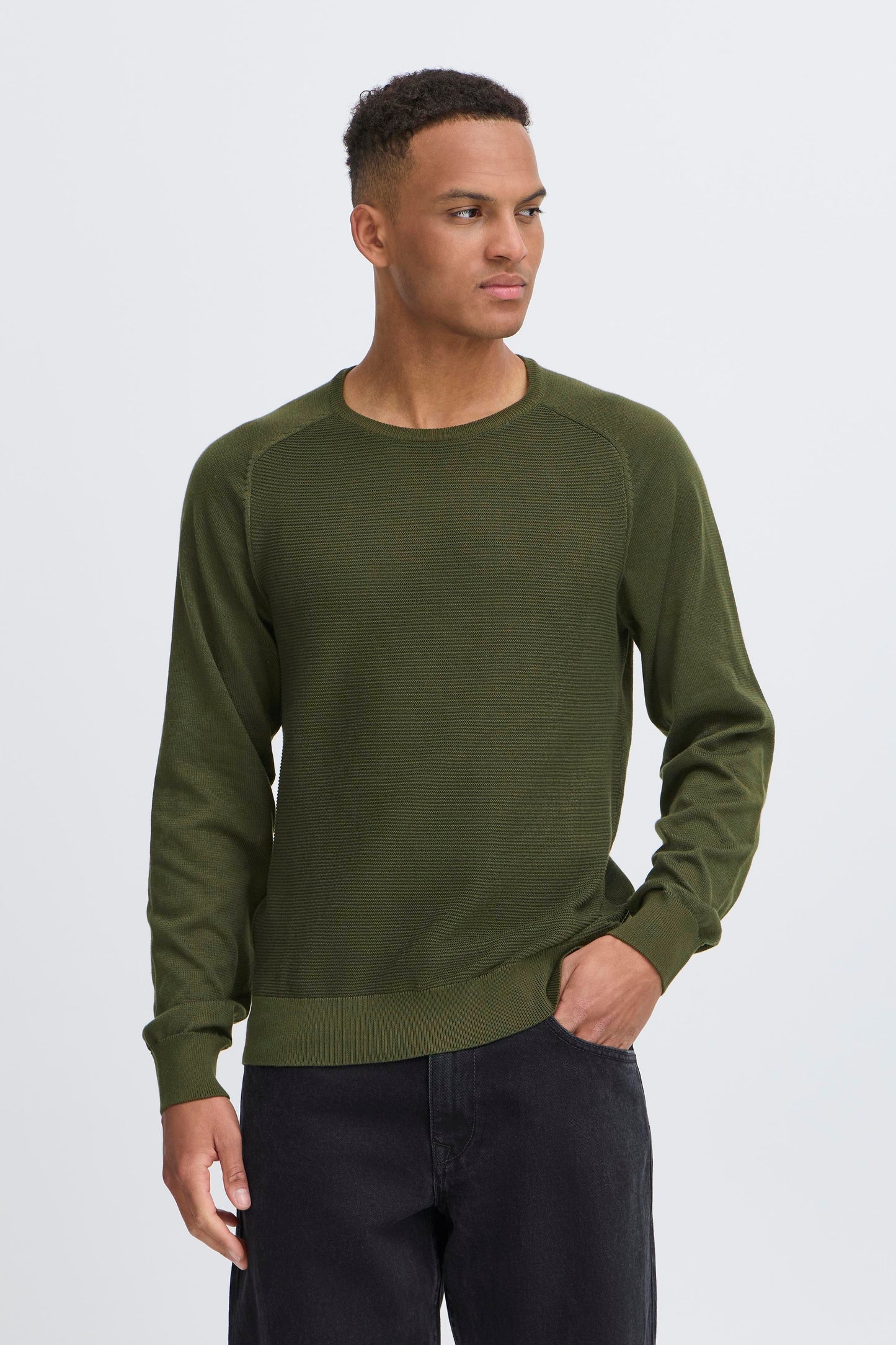 Blend bhdaniel light knit crew neck sweater