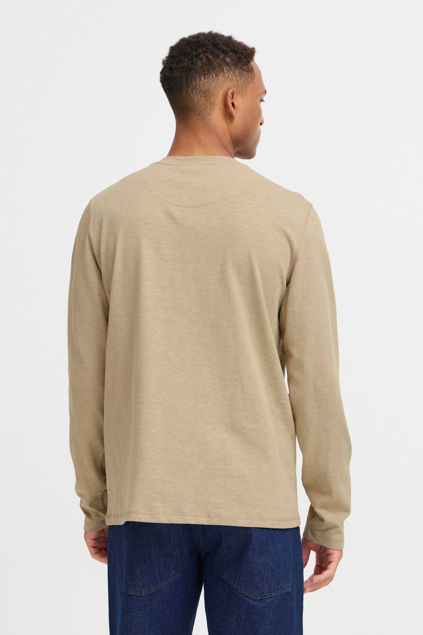 Blend bhibrat grandad long sleeve polo