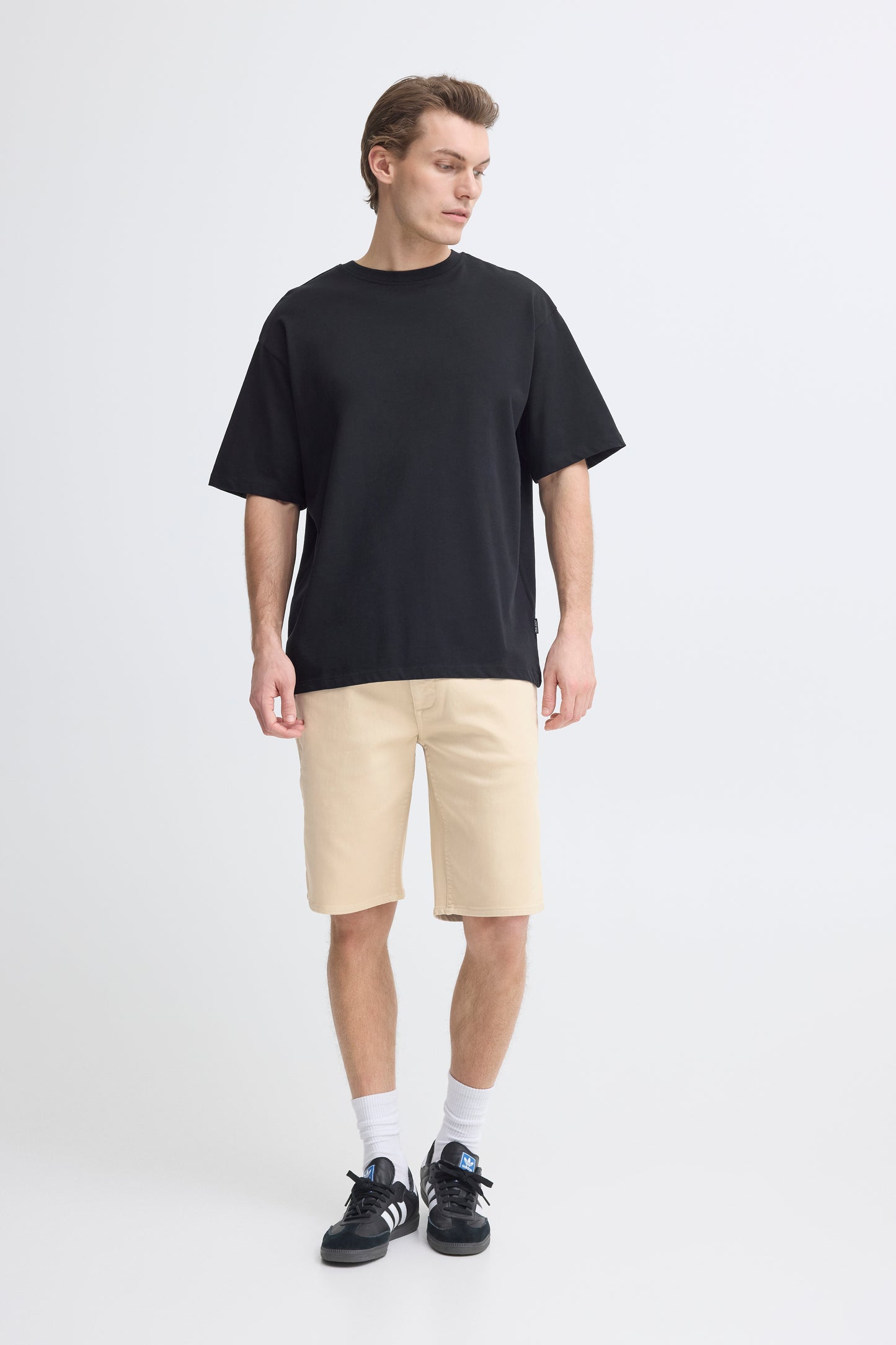 S26 blend bhblizzard denium shorts jogg