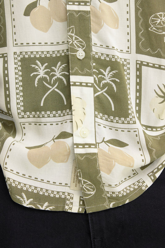 S26 blend bharan print sport shirt