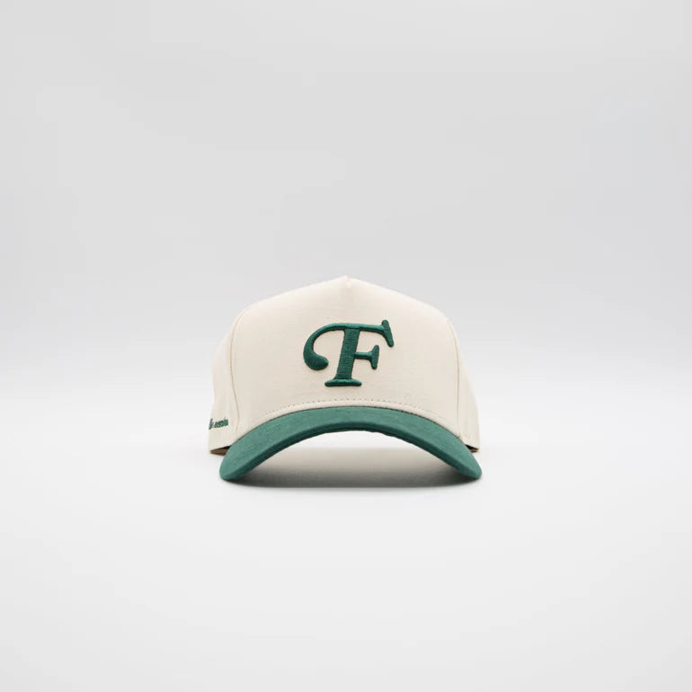 Friends of Felix - green/cream F cap