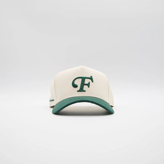 Friends of Felix - green/cream F cap