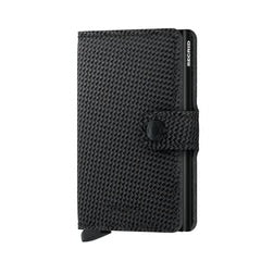SECRID MCa mini wallet Carbon Black