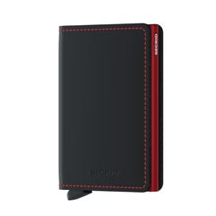SECRID wallet - matte black/red