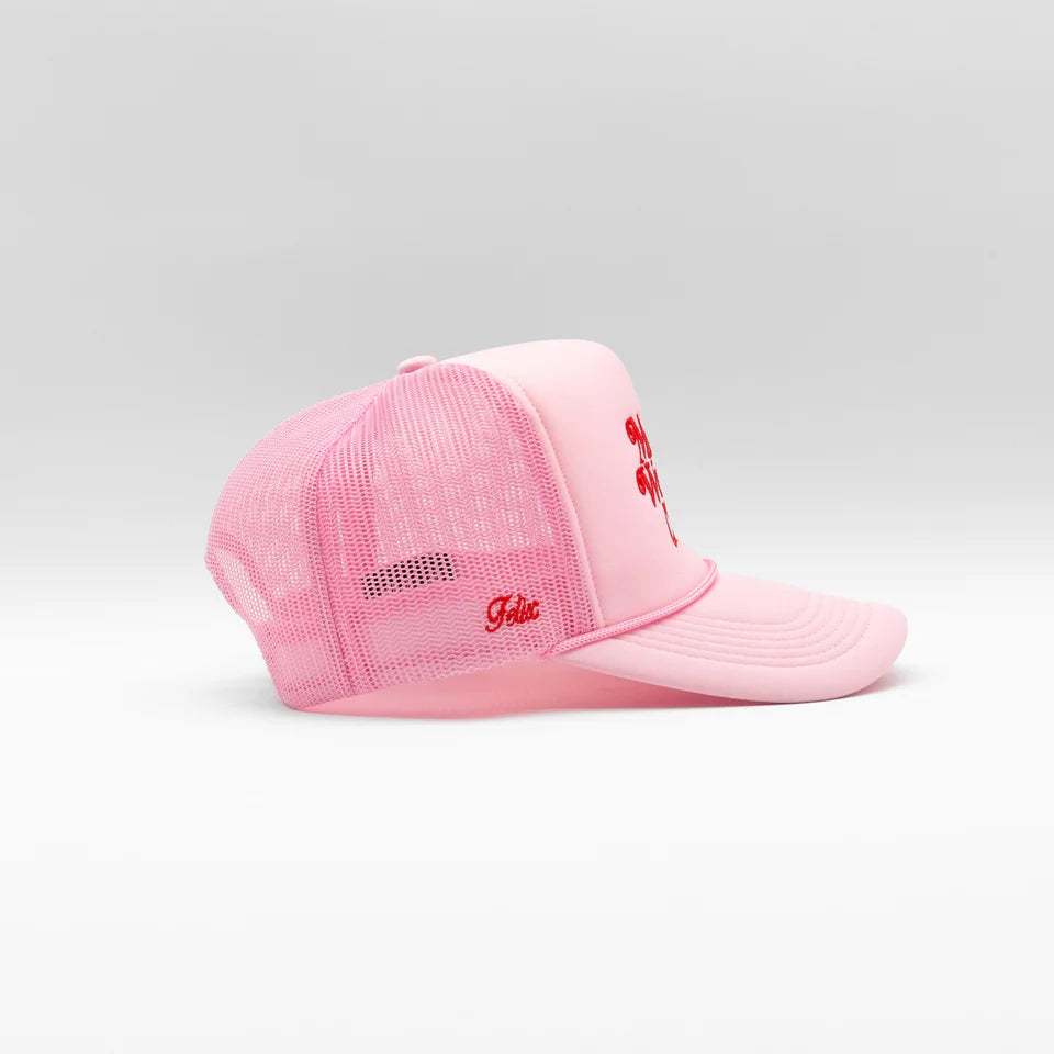 Friends of Felix - Mental Wellness club Trucker Pink