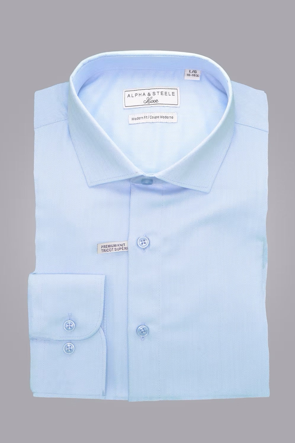 S26 alpha and Steele modern fit dress shirt