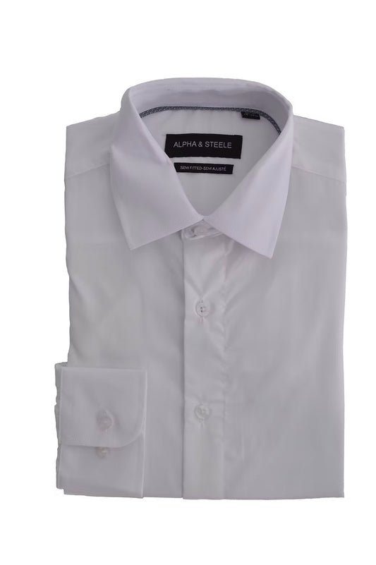 S26 alpha and Steele modern fit dress shirt