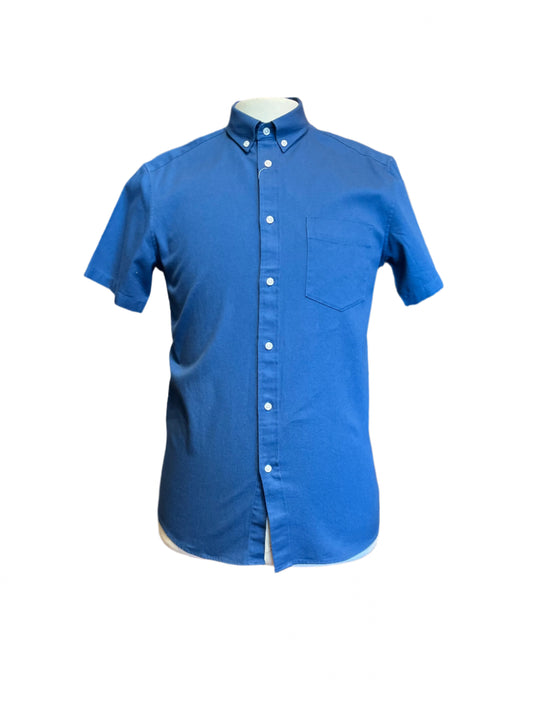 National standards short sleeve blue sport shirt