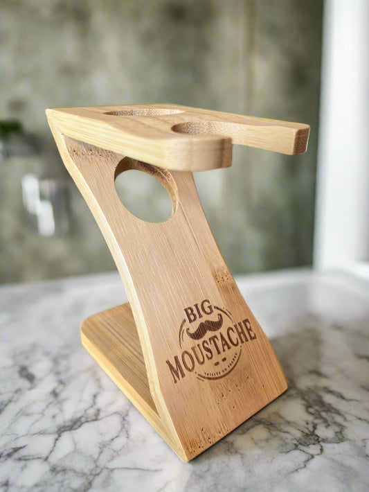 BAMBOO SHAVING STAND