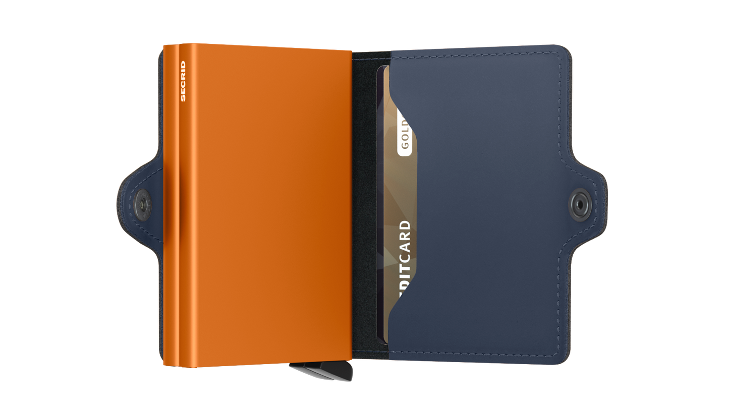 S26 Secrid wallet tm matte night blue-orange